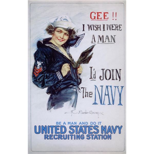 Howard Christy - US Navy Woman