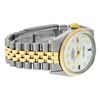 Image 4 : Rolex Mens 2 Tone MOP Diamond 36MM Oyster Perpetual Datejust Wristwatch