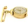 Image 2 : Vintage Unique 14K Yellow Gold Wittnauer 17 Jewel Mechanical Watch Pin Brooch