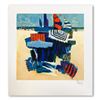 Image 1 : Claude Fauchere, "Beach Hideout" Hand Signed Limited Edition Serigraph on Paper