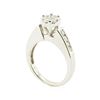 Image 4 : 0.50 ctw Diamond Ring - 14KT White Gold