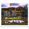 Image 1 : Jane Wooster Scott, "First Birdie of Spring" Hand Signed Limited Edition Lithogr