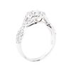 Image 4 : 1.00 ctw Diamond Ring - 14KT White Gold