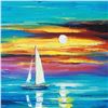 Image 2 : Leonid Afremov (1955-2019) "Reflection" Limited Edition Giclee on Canvas, Number