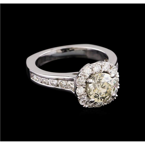 2.40 ctw Diamond Ring - 14KT White Gold