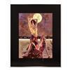 Image 1 : Sabzi - "Tampa Night" Limited Edition Hand Embellished on Canvas, Numbered and H