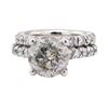 Image 2 : 3.65 ctw Diamond Ring - 14KT White Gold