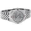 Image 4 : Rolex Mens SS Meteorite Diamond & Ruby Channel Set Diamond Datejust Wristwatch 3