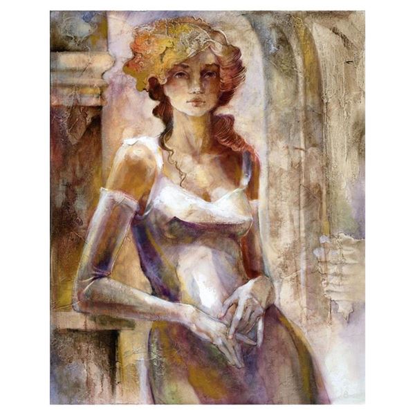 Lena Sotskova, "Innocence" Hand Signed, Artist Embellished Limited Edition Gicle