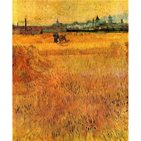 Van Gogh - Arles View From The Wheat Fields