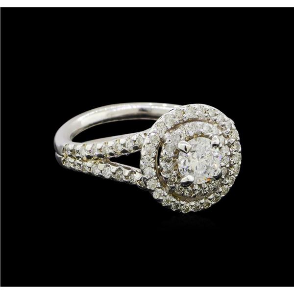 1.18 ctw Diamond Ring - 14KT White Gold