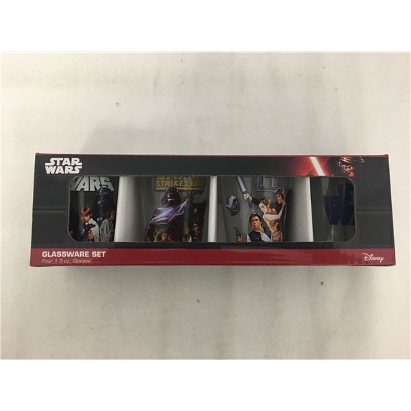 New 4pk star wars shooter glasses