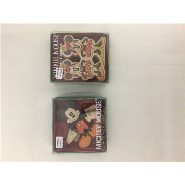 2 Mickey mouse vintage garland