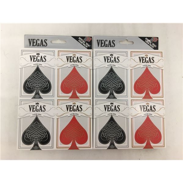 2 New packs playing cards