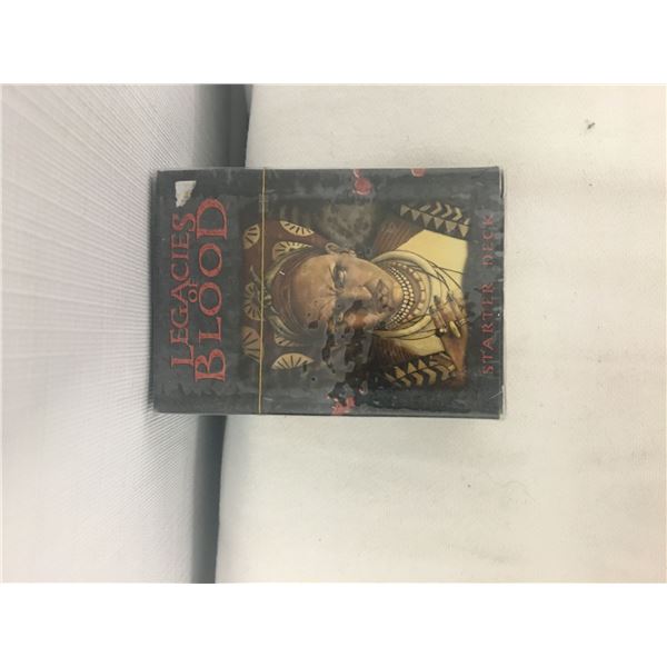 Collectable legacies of blood cards