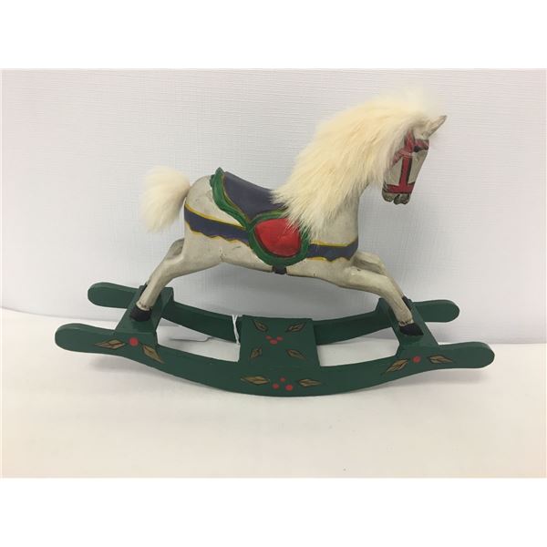 Antique rocking horse