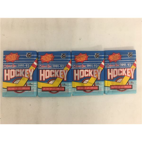 Sealed 4 packs 1991-92 OPC