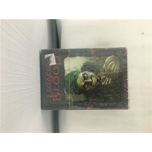 Collectable legacies of blood cards