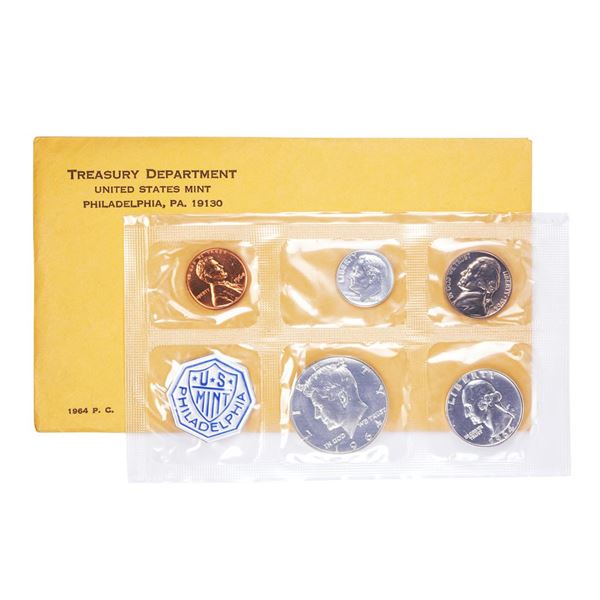 1964 (5) Coin Proof Set in Envelope