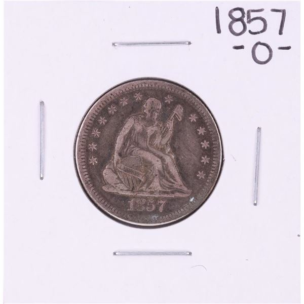 1857-O Seated Liberty Quarter Coin