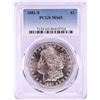 Image 1 : 1881-S $1 Morgan Silver Dollar Coin PCGS MS65