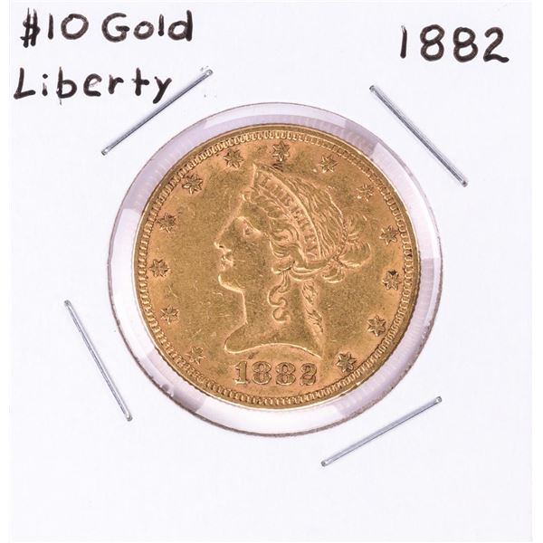 1882 $10 Liberty Head Eagle Gold Coin