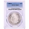Image 1 : 1880-S $1 Morgan Silver Dollar Coin PCGS MS65