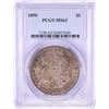Image 1 : 1890 $1 Morgan Silver Dollar Coin PCGS MS63
