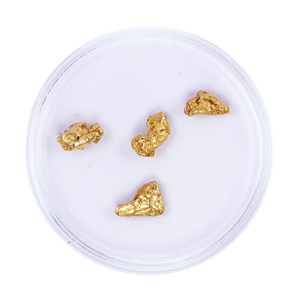 Lot of Gold Nuggets 2.14 grams Total Weight