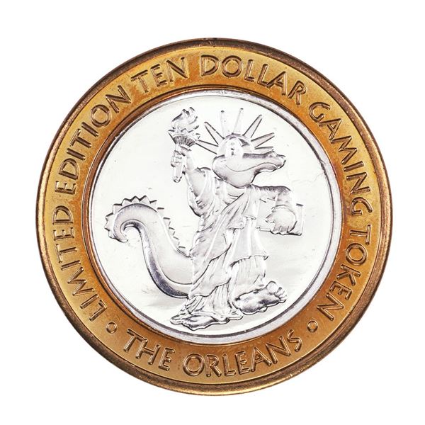 .999 Silver The Orleans Hotel & Casino Las Vegas, NV $10 Casino Token Limited Edition