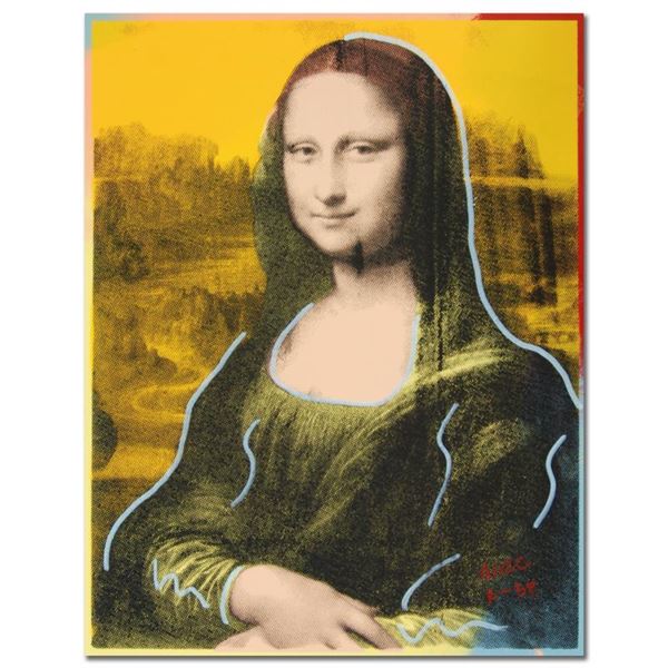 Ringo Daniel Funes "Mona" Original Mixed Media on Canvas