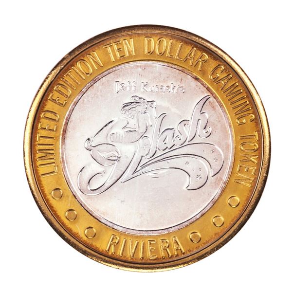 .999 Silver Riviera Hotel & Casino Las Vegas $10 Casino Limited Edition Gaming Token