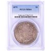 Image 1 : 1879 $1 Morgan Silver Dollar Coin PCGS MS64 Nice Toning
