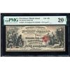 Image 1 : Original 1865 $5 Rhode Island Providence, RI CH# 983 National Note PMG VF 20EPQ
