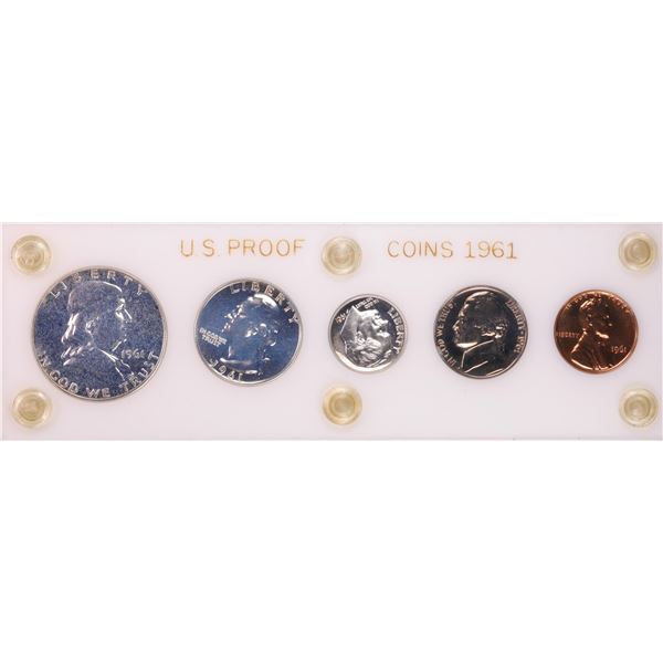 1961 (5) Coin Proof Set