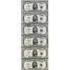 Image 1 : Lot of (6) 1953 & 1953A $5 Silver Certificate Notes