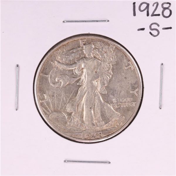 1928-S Walking Liberty Half Dollar Coin
