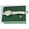Image 7 : Rolex Men's Stainless Steel MOP Diamond & Ruby Datejust Watch With Rolex Box