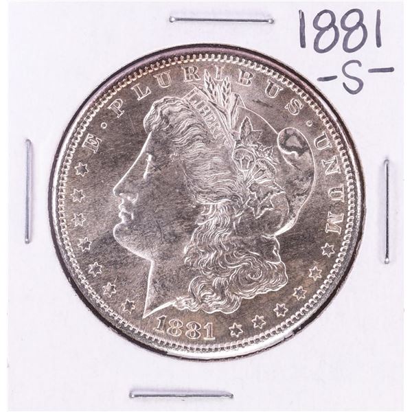 1881-S $1 Morgan Silver Dollar Coin
