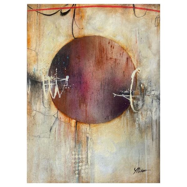 Milan "Circle of Trust I" Original Mixed Media on Paper