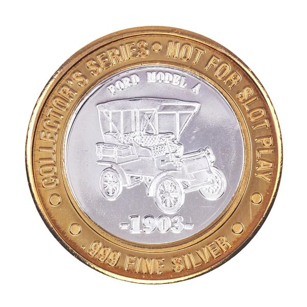 .999 Silver Claridge Hotel Atlantic City $10 Casino Limited Edition Gaming Token