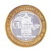 Image 2 : .999 Silver Claridge Hotel Atlantic City $10 Casino Limited Edition Gaming Token