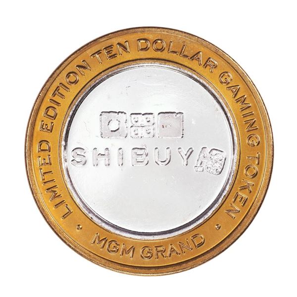 .999 Silver MGM Grand Las Vegas, Nevada $10 Casino Limited Edition Gaming Token
