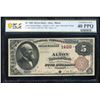 Image 1 : 1882BB $5 Alton, IL CH# 1428 National Bank Note PCGS Extremely Fine 40PPQ