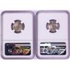 Image 2 : Lot of 1947-S & 1947-D Roosevelt Dime Coins NGC MS66
