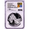 Image 1 : 2016-W $1 Proof American Silver Eagle Coin Ltrd Edge NGC PF70 Ultra Cameo ER Mercanti