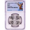 Image 1 : 1985Mo Mexico 1 Onza Libertad Silver Coin NGC MS67
