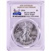 Image 1 : 2016 $1 American Silver Eagle Coin PCGS MS70