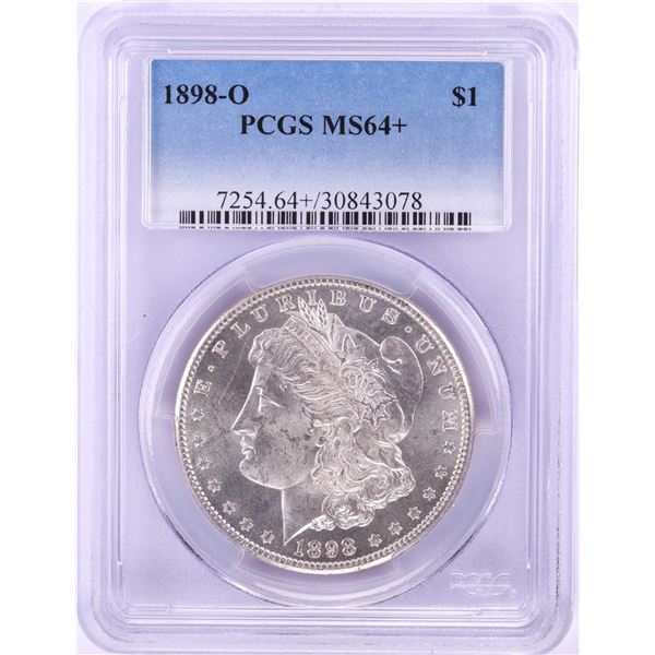 1898-O $1 Morgan Silver Dollar Coin PCGS MS64+