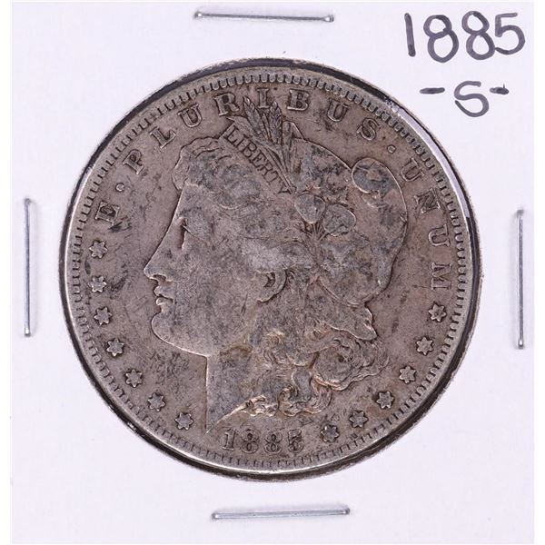 1885-S $1 Morgan Silver Dollar Coin